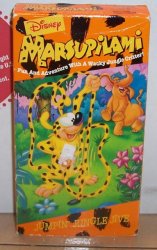 Disney Marsupilami Jumpin Jungle Jive VHS Video Tape