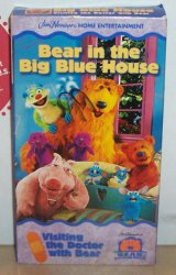 Bear In the Big Blue House Visiting The Doctor With Bear VHS Video Tape Henson