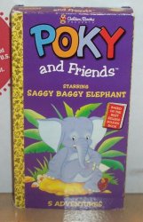 Poky & Friends Staring the Shaggy Paggy Elephant VHS Video Tape