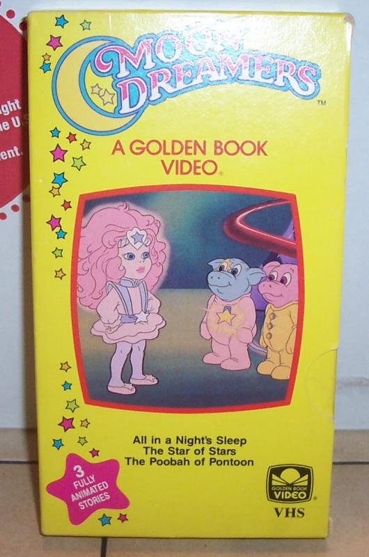 Image 0 of A Golden Book Video Moon dreamers VHS Video Tape