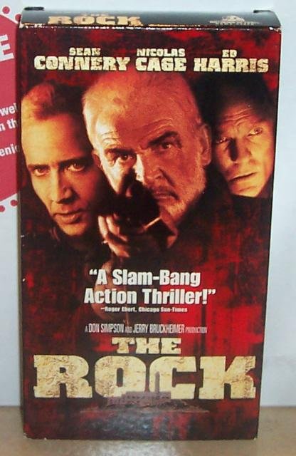 Image 0 of The Rock VHS Video Tape Sean Connery Nicholas Cage Ed Harris