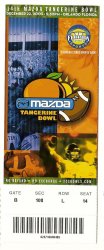 2003 Tangerine Bowl Full Ticket NC State Kansas