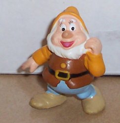 Disney SNOW WHITE Dwarf pvc Figure #18 by applause
