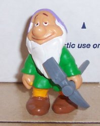 Disney SNOW WHITE Dwarf pvc Figure #22 by bully