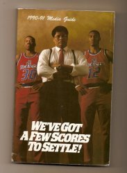 1990-91 Washington Bullets Media Guide