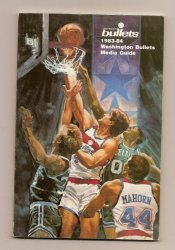 1983-84 Washington Bullets Media Guide