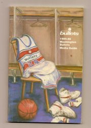1985-86 Washington Bullets Media Guide