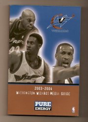 2003-04 Washington Wizards Media Guide