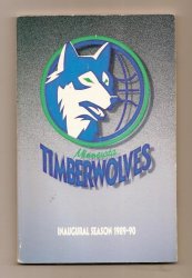 1989-90 Minnesota Timberwolves  Media Guide