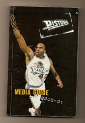 2000-01 Detroit Pistons Media Guide