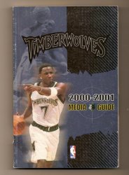 2000-01 Minnesota Timberwolves  Media Guide