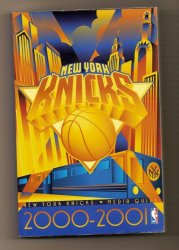 2000-01 New York Knicks Media Guide