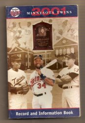 2001 Minnesota Twins Media Guide