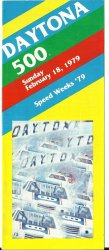 1979 Daytona 500 brochure Nascar