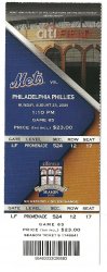 Eric Bruntlett unassisted Triple Play Full season ticket 8/23/09