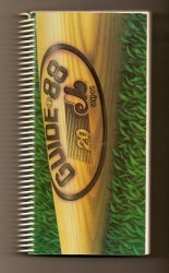 1988 Montreal Expos Media guide