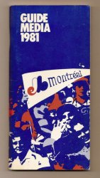 1981 Montreal Expos Media guide