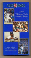 1988 Chicago Cubs Media Guide