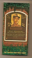 1987 Chicago Cubs Media Guide