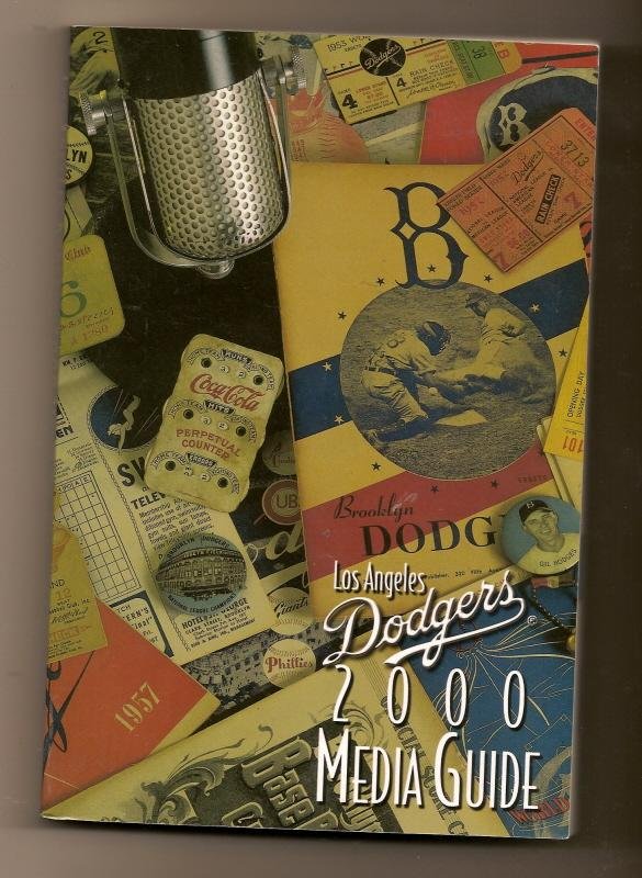2000 los angeles Dodgers media guide