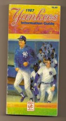1987 New York Yankees Media Guide