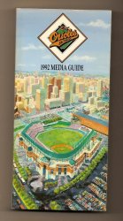 1992 Baltimore Orioles media Guide