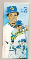 1981 Seattle Mariners Media Guide