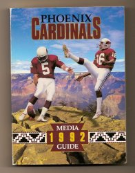 1992 Phoenix Cardinals Media Guide