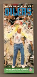 1992 Houston Oilers Media guide