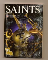 1988 New Orlean Saints Media Guide