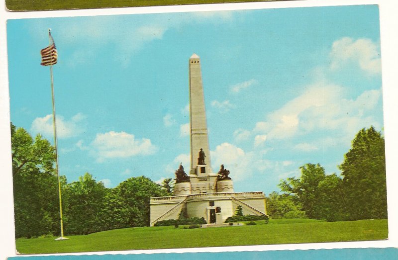 Image 0 of Abraham Lincoln Tomb Springfield Illinois Postcard