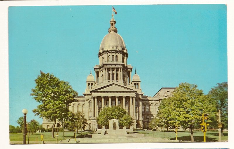 Image 0 of Illinois State Capitol Springfield illinois Postcard