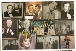 Gabriellos of new york City New York Restaurant Postcard