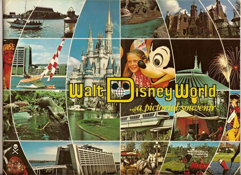 Image 0 of 1977 Walt Disney world Pictorial Souvenir Book Vintage OOP