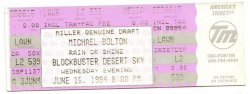 MICHAEL BOLTON June 15th 1994 Full Unused Ticket