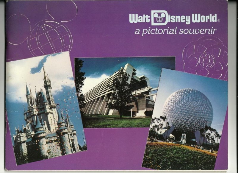 Image 0 of 1983 Walt Disney world Pictorial Souvenir Book Vintage OOP
