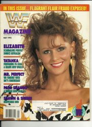 wwe wwf magazine May 1992 Mrs. Elizabeth