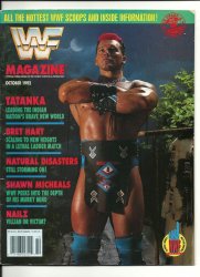 wwe wwf magazine October 1992 Tatanka