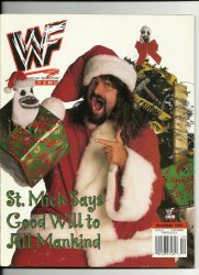 wwe wwf magazine December 1999 Mick Foley
