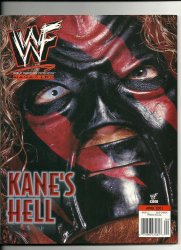 wwe wwf magazine April 2001 Kane
