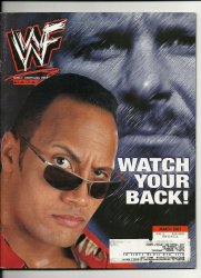 wwe wwf magazine March 2001 The Rock
