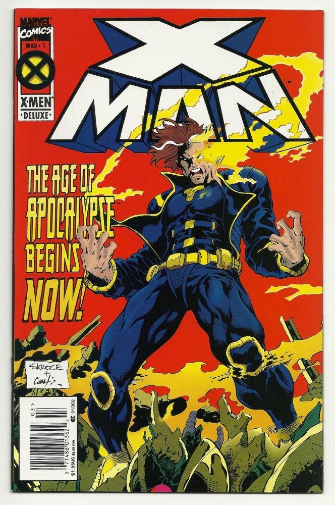 Marvel Comics X Man #1 March 1995