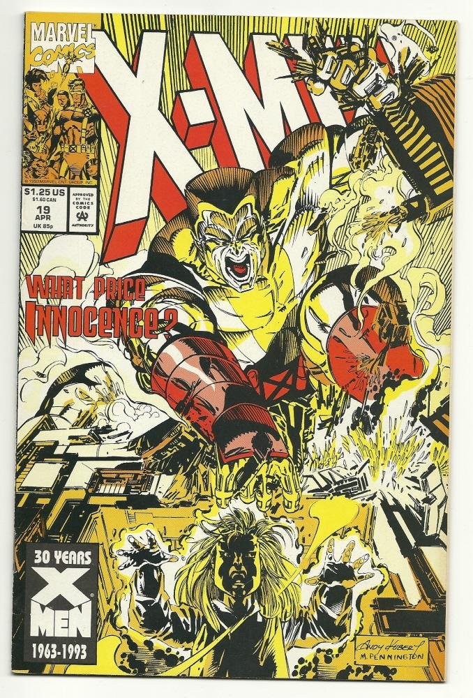 Marvel Comics X Men #19 April 1993