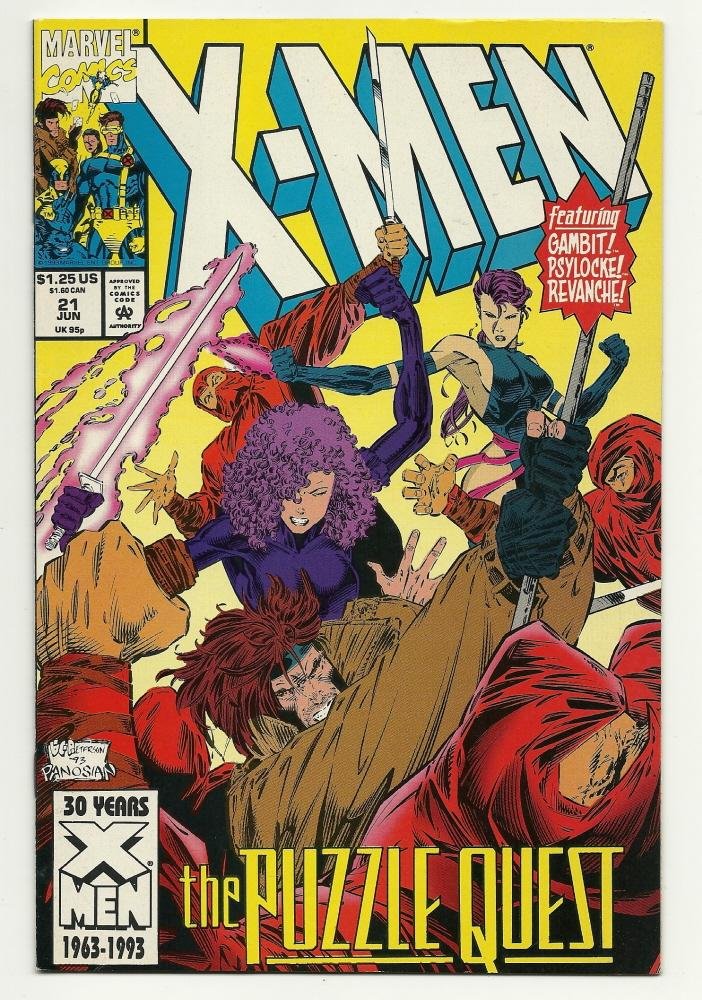 Marvel Comics X Men #21 June 1993