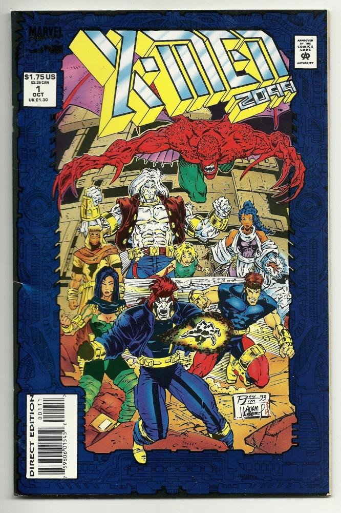 Marvel Comics X Men 2099 #1 Oct 1993 Foil Cover