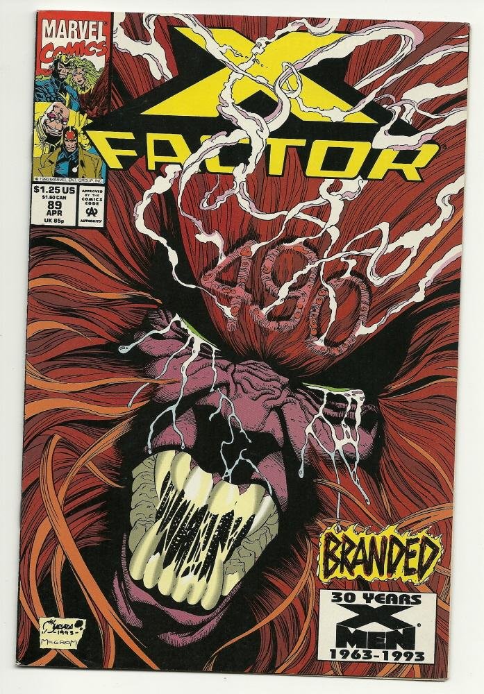 Marvel Comics X Factor #89 Apr 1993