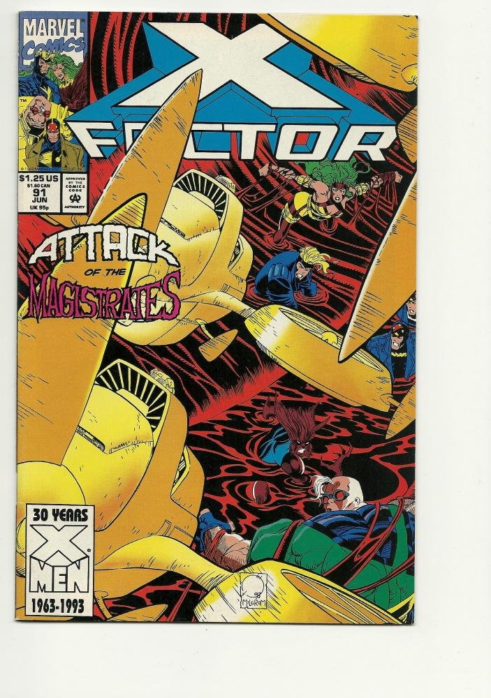 Marvel Comics X Factor #91 June 1990