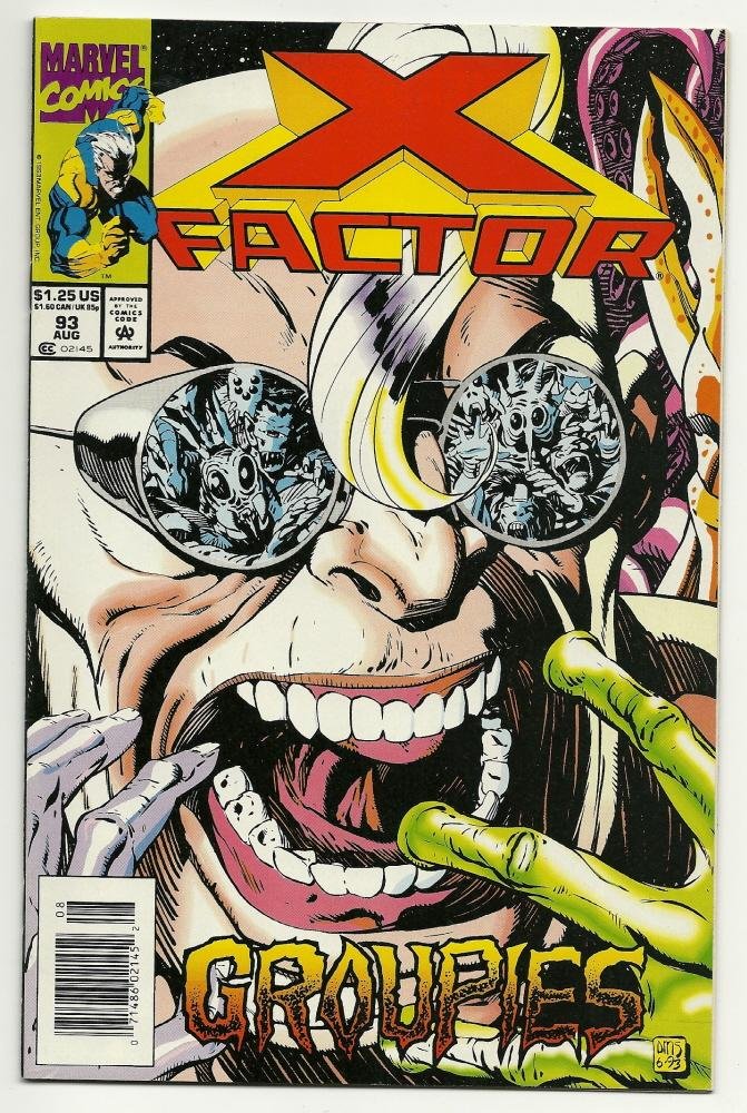 Marvel Comics X Factor #93 Aug 1990