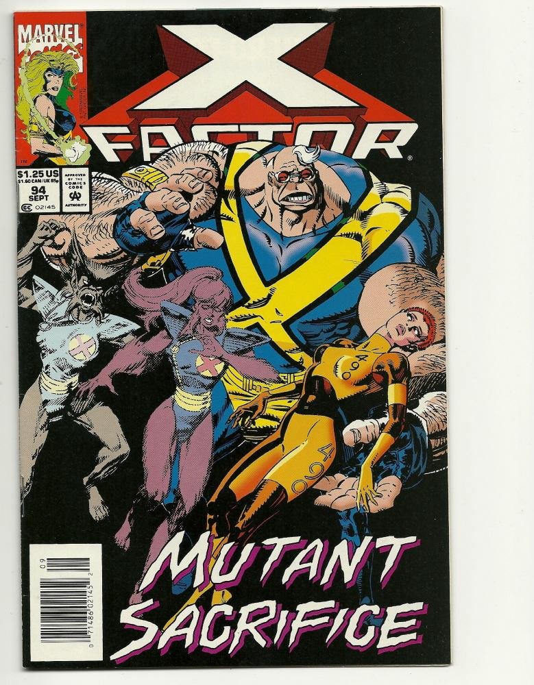 Marvel Comics X Factor #94 Sept 1990