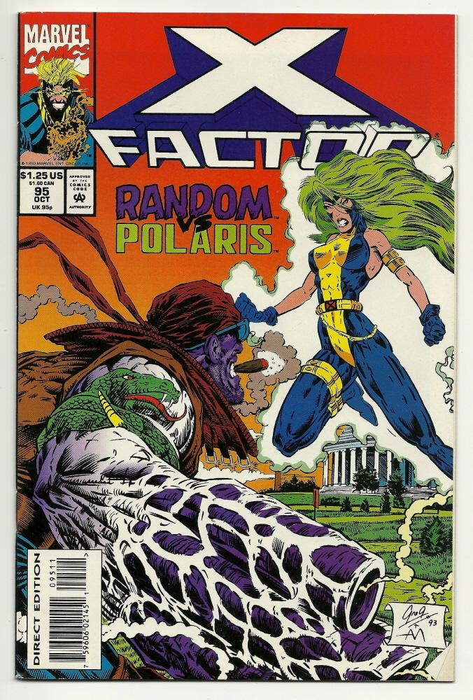 Marvel Comics X Factor #95 Oct 1990